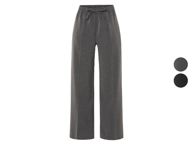 ESMARA® Damen Wide-Leg-Hose mit Bügelfalte