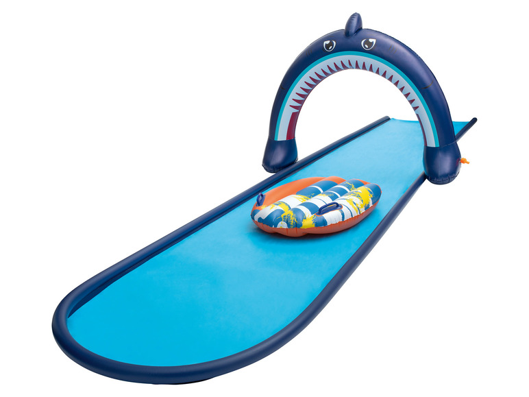PLAYTIVE Wasserrutsche Haibogen, inkl. Bodyboard
