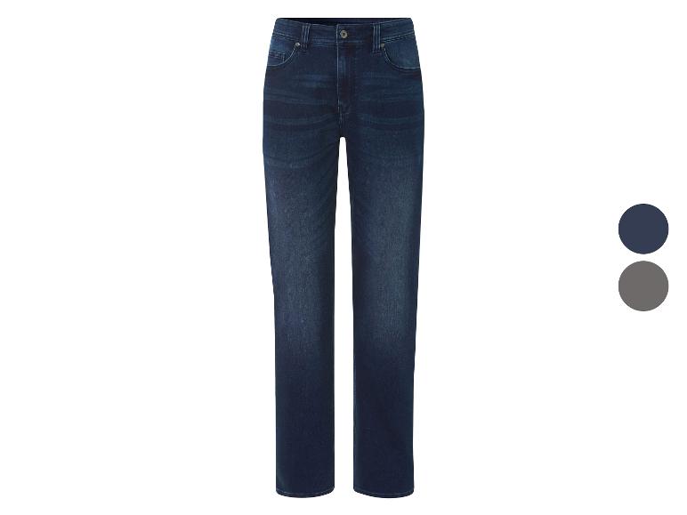 LIVERGY® Herren Sweat-Denim-Jeans, Slim Fit, normale Leibhöhe