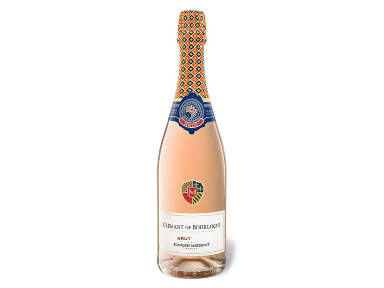 FRANCOIS MARTENOT Crémant de Bourgogne AOP Rosé brut, Schaumwein 2023