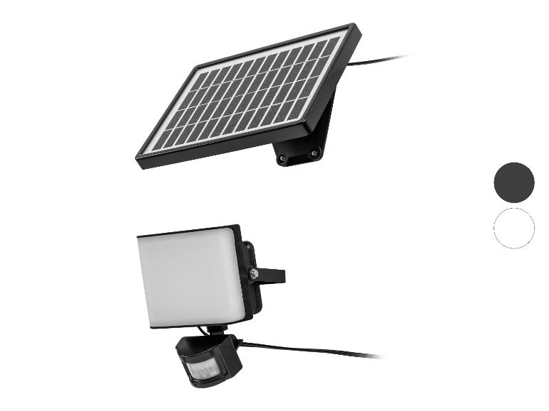 LIVARNO® LED-Solarstrahler mit Bewegungsmelder