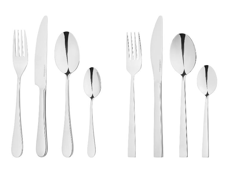 SILVERCREST® Edelstahl-Tafelbesteck, 24-teilig