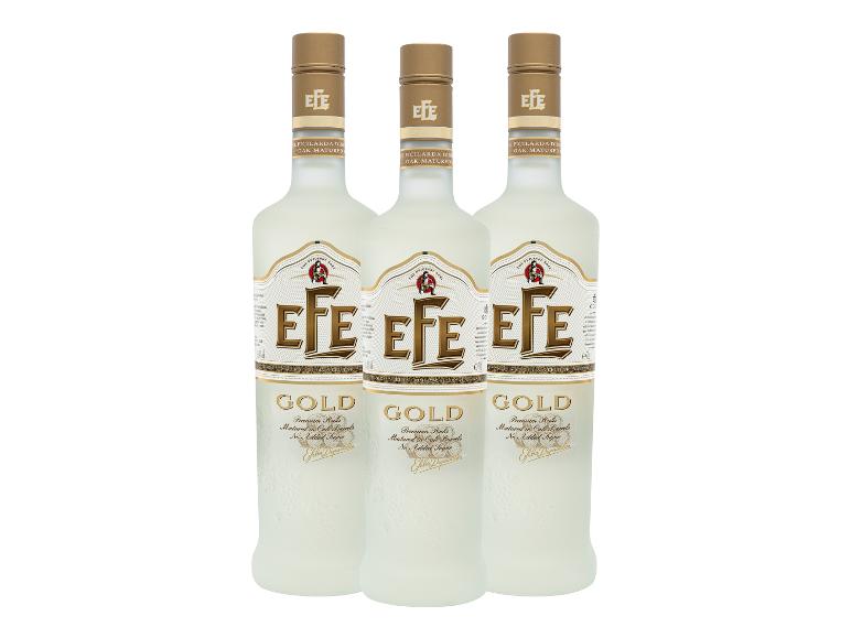 EFE 3 x 0,7-l-Flasche Raki Gold 45 % Vol