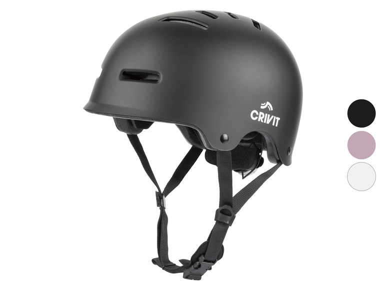 CRIVIT Kinder-Inlinerhelm mit Rücklicht