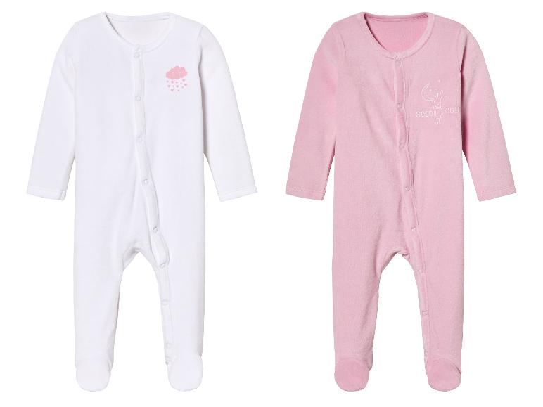 LUPILU® Baby Nicki-Schlafoverall mit Textildruck