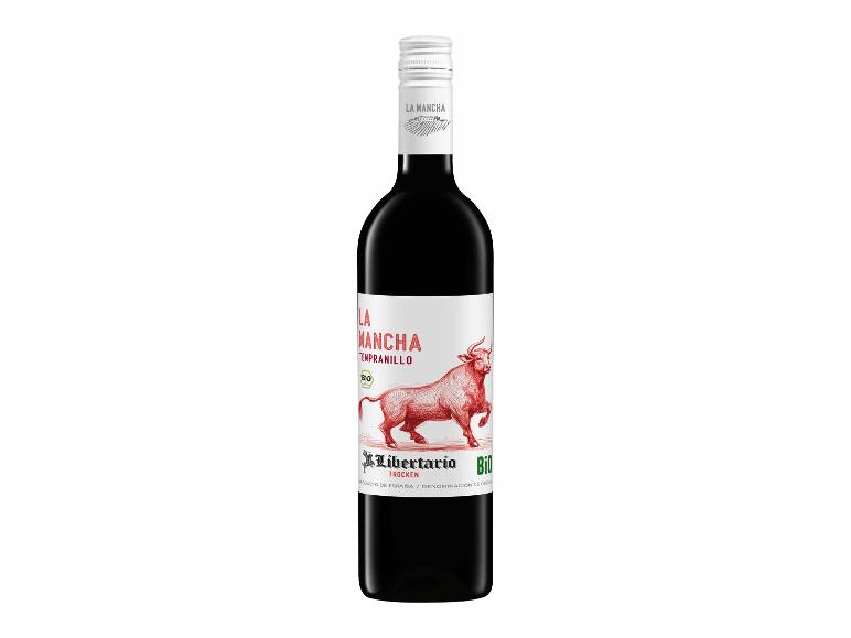 LIBERTARIO Bio Tempranillo La Mancha DO trocken, Rotwein