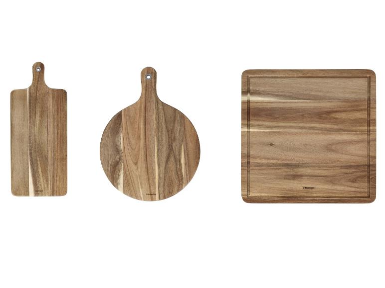 SILVERCREST® Schneide- und Servierbrett/ Servierbrett/ Pizzaschneidebrett