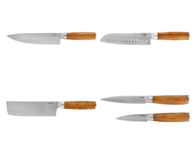 SILVERCREST® Küchenmesser Holz-Griff