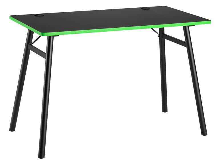 PIRANHA GAMING Gamingtisch, B 60 x T 110 x H 75 cm, schwarz