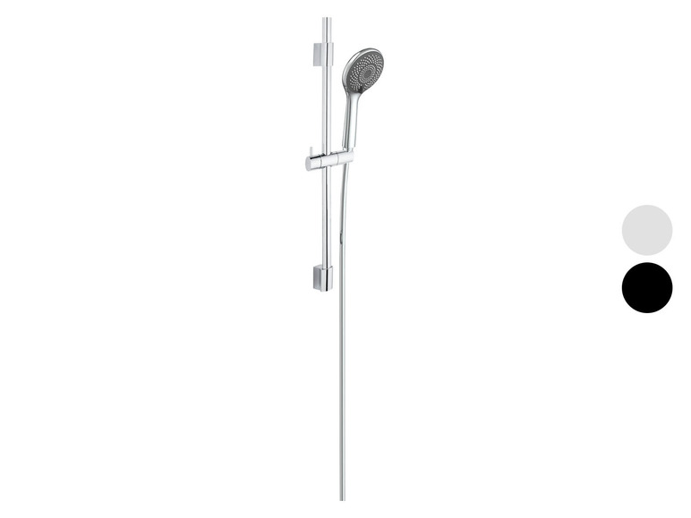 WENKO Brauseset »Watersaving«, Handbrause Ø 11 cm, 3 Strahlarten