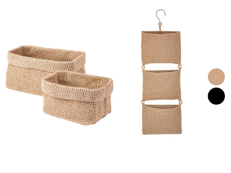 W5 Aufbewahrungskorb-Set / Hänge-Organizer