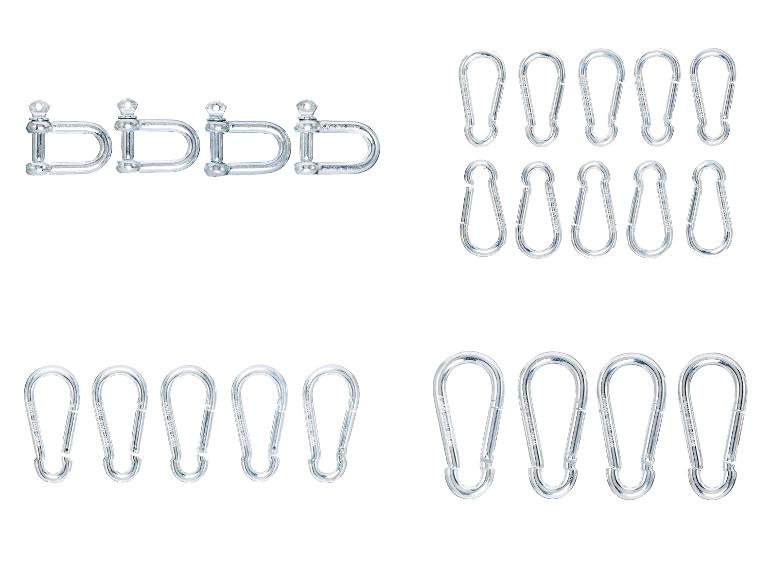 PARKSIDE® Karabiner-/Schäkelhaken-Set