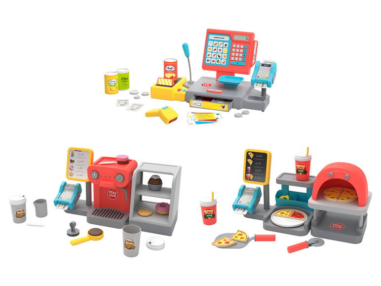 PLAYTIVE Spielzeugkasse / Cafe-Shop / Pizza-Shop
