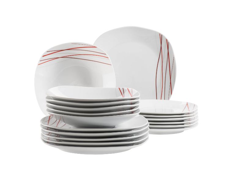 MÄSER Teller-Set »Sencilla«, 18-teilig