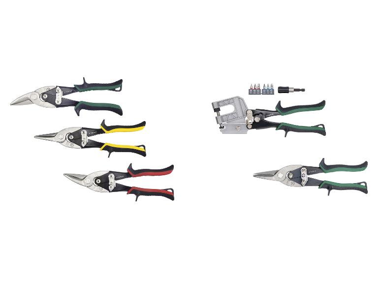 PARKSIDE® Blechscheren-Set, 3-teilig / Trockenbau-Set, 9-teilig