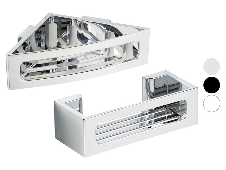 WENKO Static-Loc® Badezimmerablage »Bralia«, ohne Bohren