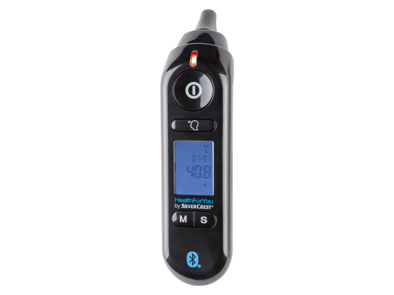 SILVERCREST® PERSONAL CARE Multifunktionsthermometer SFT 81, mit App