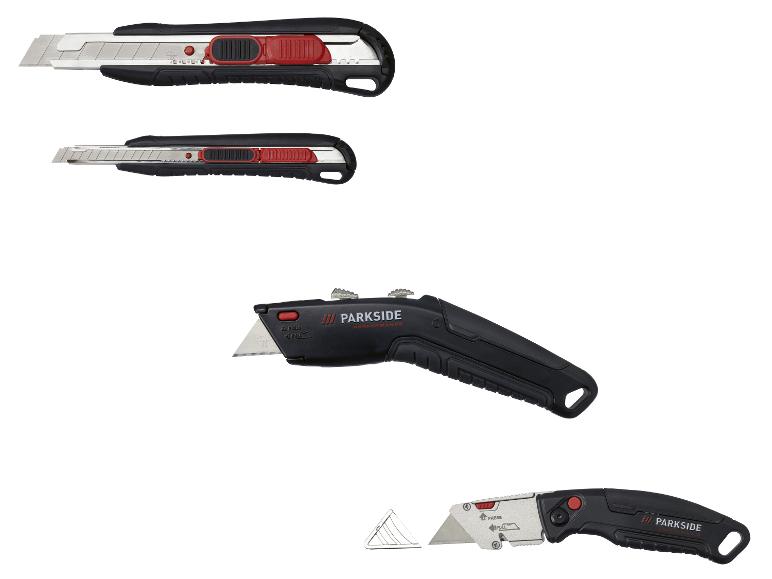 PARKSIDE PERFORMANCE® Klappmesser / Doppelklingenmesser / Sicherheits-Cutter