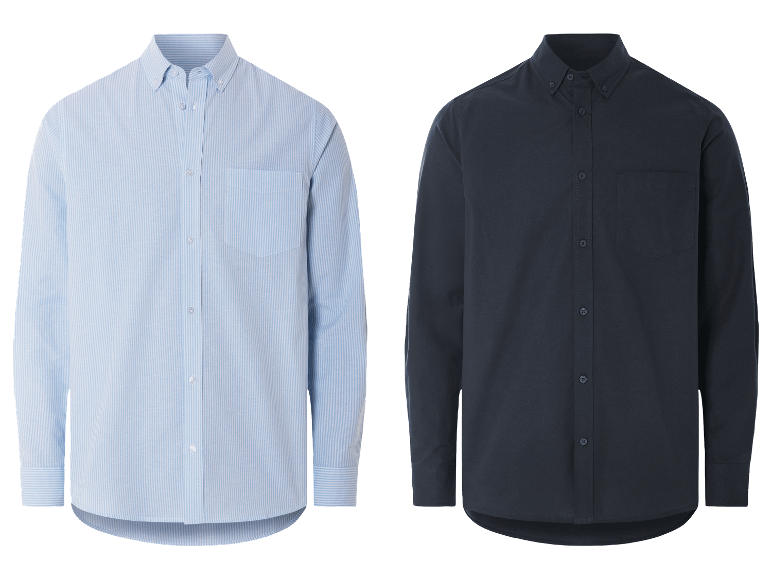 ESMARA MEN Herren Oxford-Freizeithemd