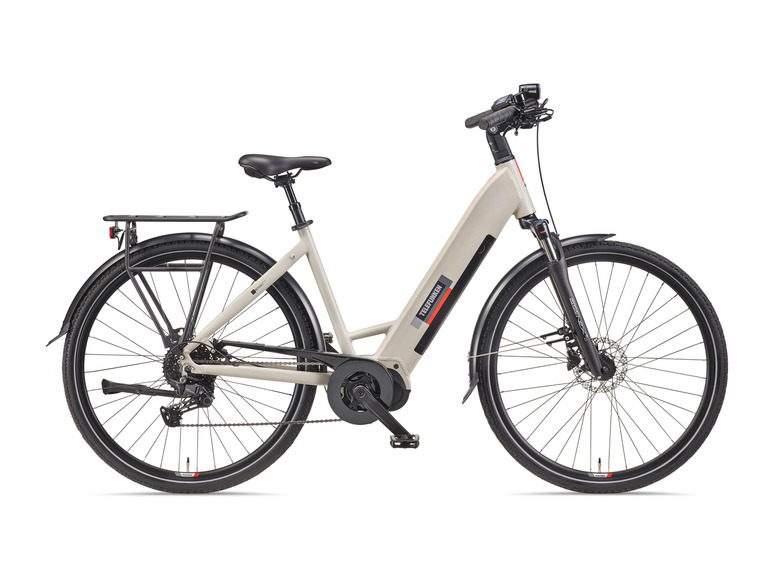TELEFUNKEN E-Bike Stadt Multitalent RC680 28 Zoll Seidengrau
