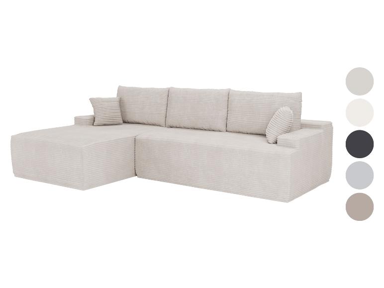 JUSKYS Ecksofa »Coredo« im Cord-Look