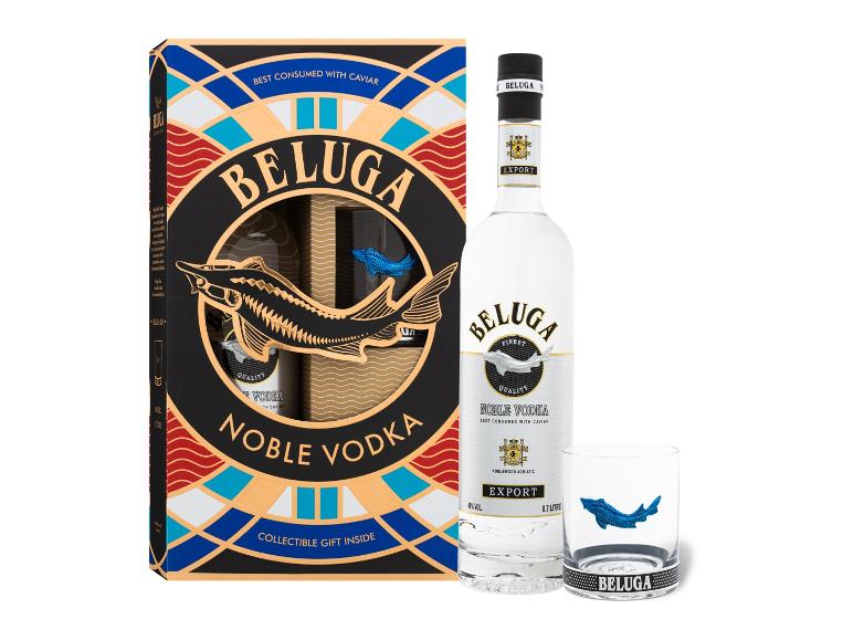 BELUGA Noble Vodka mit Geschenkbox 40% Vol