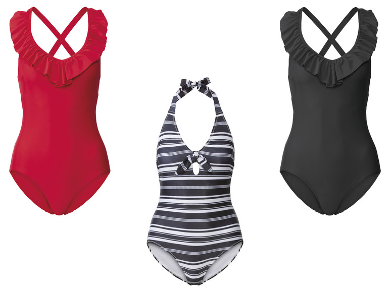 ESMARA® Damen Badeanzug mit integrierten Softcups