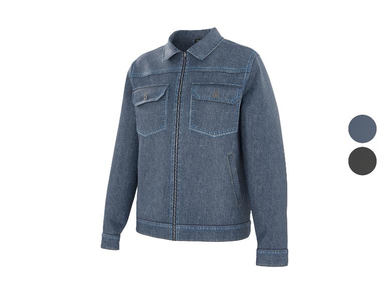 LIVERGY® Herren Jeansjacke, aus reiner Baumwolle