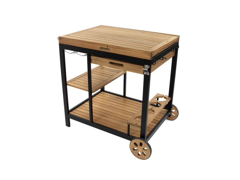 ASADO® BBQ Grillwagen »Jack« mit Glashalter