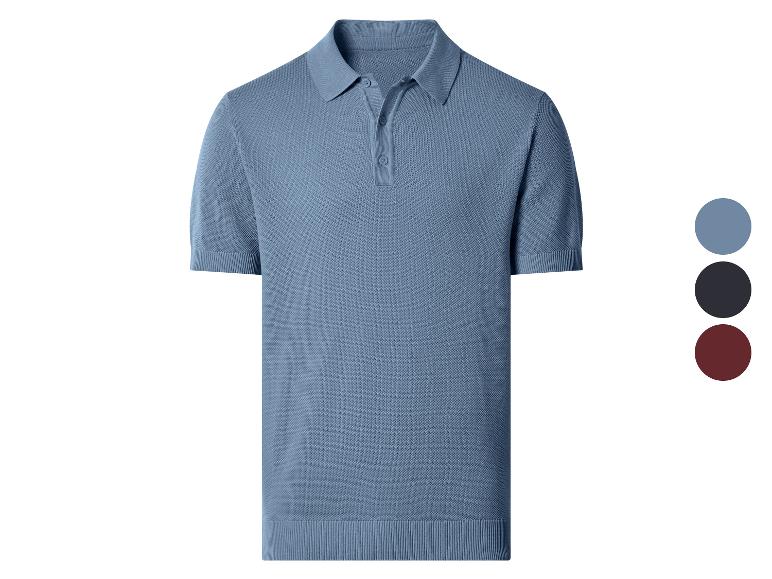 ESMARA MEN Herren Premium Feinstrick-Poloshirt