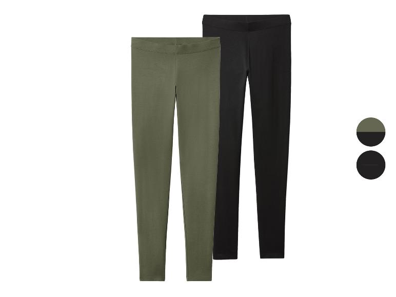 ESMARA® Damen Leggings, 2 Stück