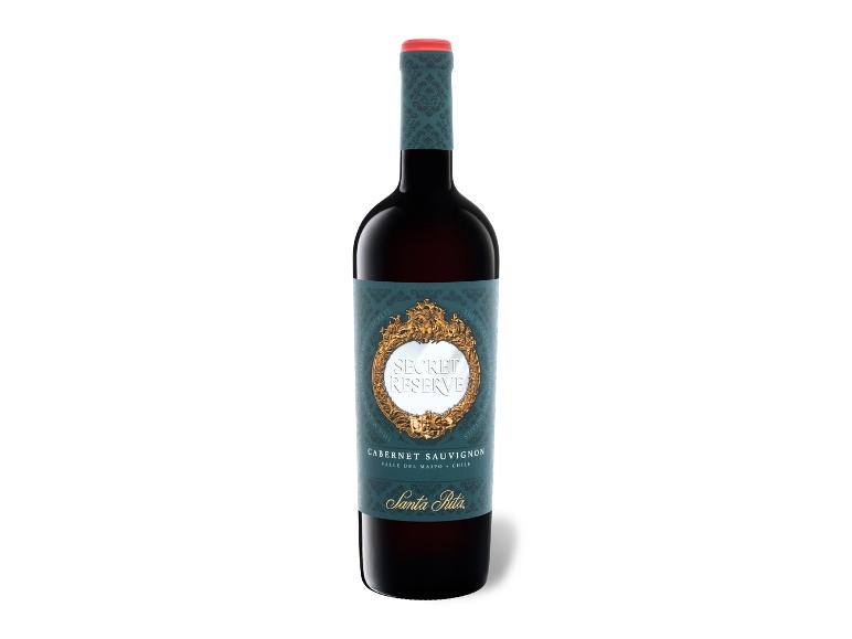 Secret Reserve Cabernet Sauvignon Valle del Maipo Santa Rita trocken, Rotwein 2022