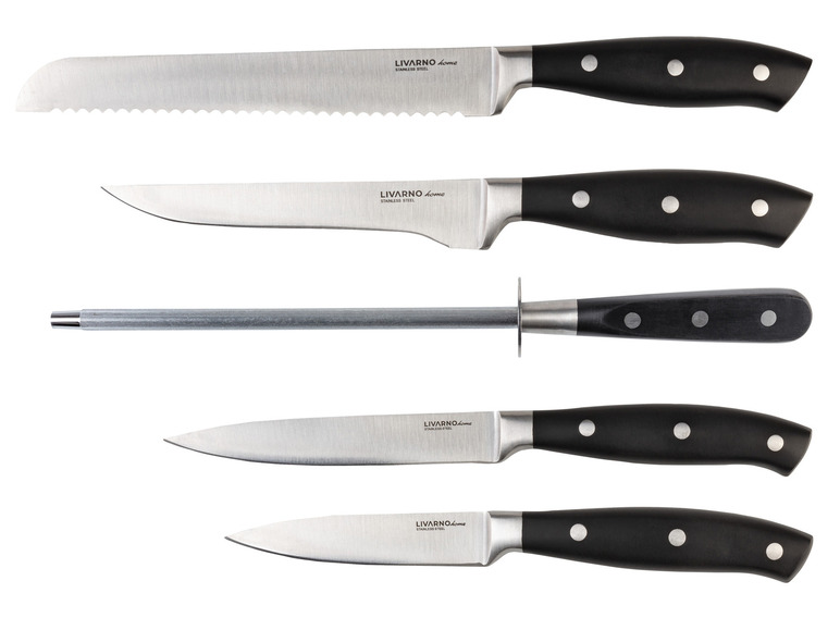 LIVARNO HOME Messer, mit ergonomischem Kunststoffgriff