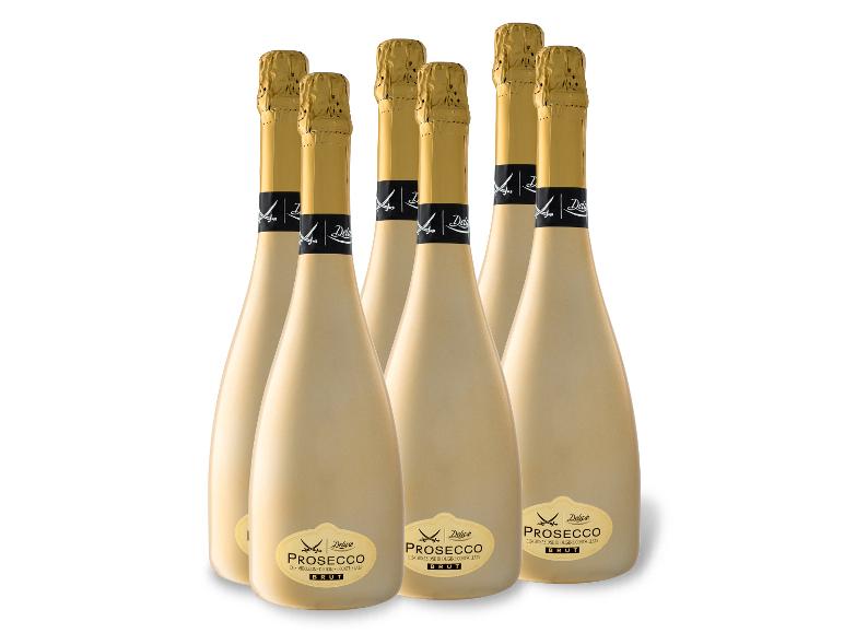 6 x 0,75-l-Weinpaket SANSIBAR DELUXE Prosecco Treviso DOC brut, Schaumwein