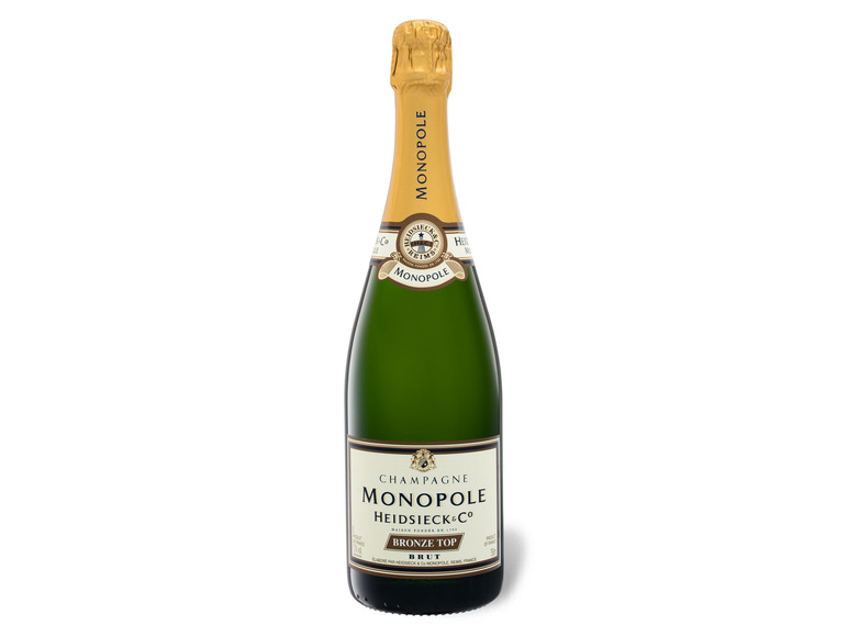 HEIDSIECK & CO Monopole Bronze Top brut, Champagner