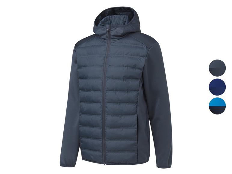 CRIVIT Herren Hybridjacke mit Kapuze