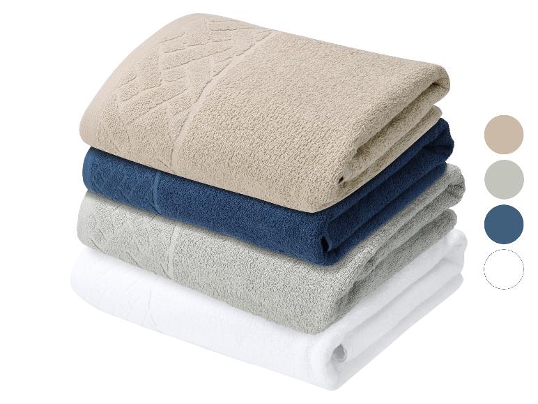 LIVARNO® Frottier-Badetuch, 100 x 150 cm