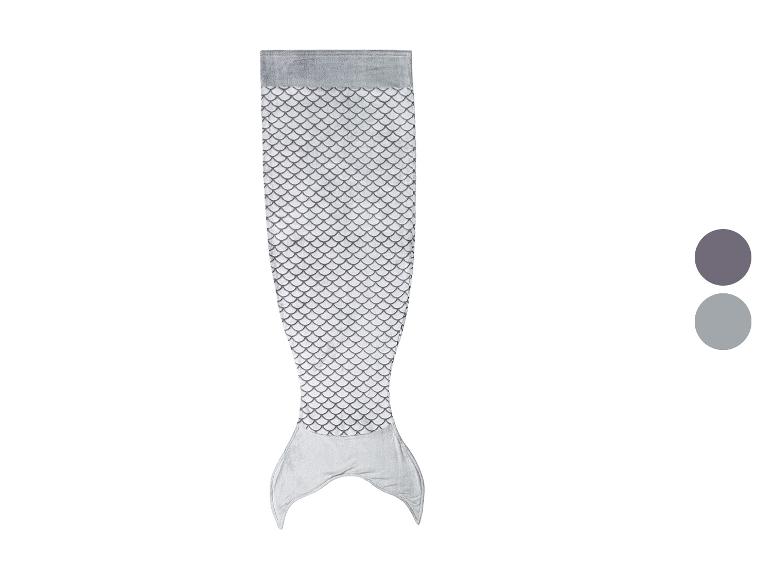 LIVARNO® Kuscheldecke Meerjungfrau 60 x 180 cm