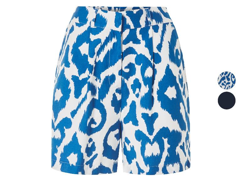 ESMARA® Damen Shorts, mit modischen Bundfalten