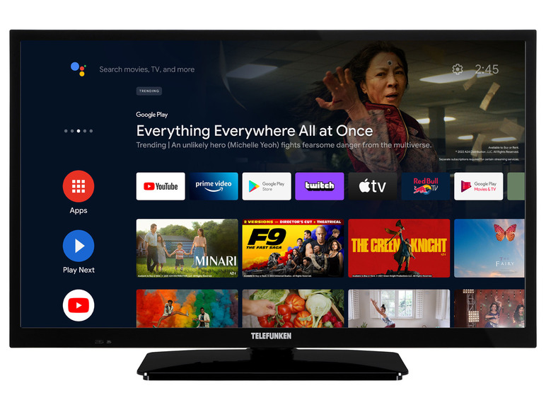 TELEFUNKEN Fernseher »XH24AN550MV« 24 Zoll Android Smart TV