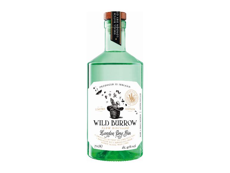 WILD BURROW Slow Distilled London Dry Gin 40% Vol