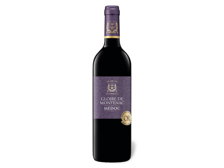 Gloire de Montenac Médoc AOP trocken, Rotwein 2020