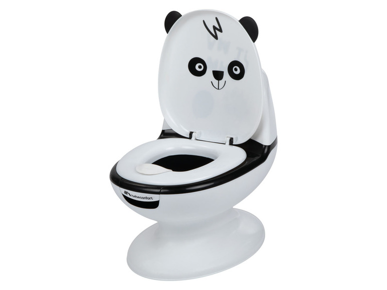 BEBECONFORT Mini Panda Toilette, mit Spülgeräuschen