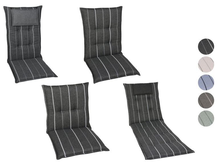 GO-DE TEXTIL GO-DE Gartenauflage, zum Wenden
