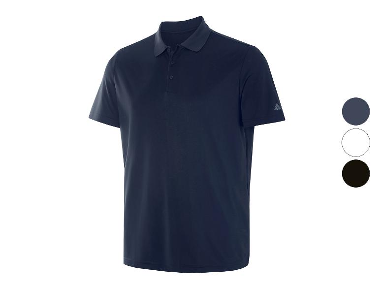 Herren Poloshirt adidas Logo auf dem Ärmel