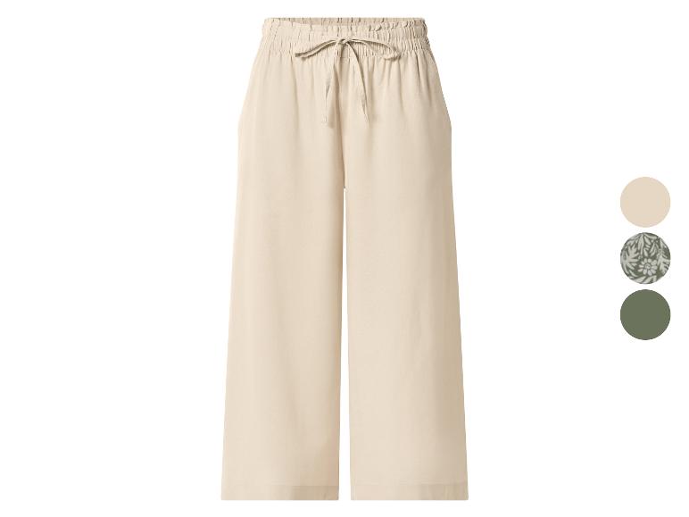 ESMARA® Damen Culotte mit Leinen