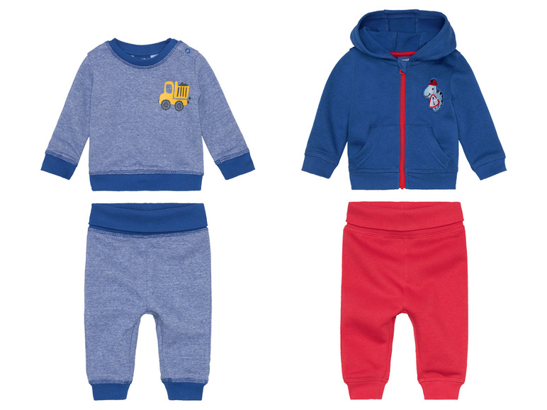 LUPILU® Baby Jogginganzug mit elastischen Rippbündchen