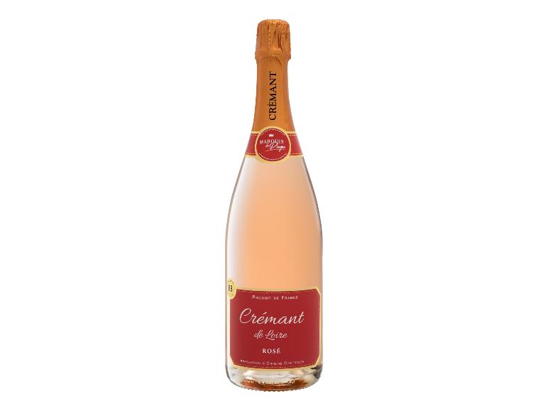 MARQUIS DE PLAGNE Crémant de Loire Rosé AOC brut, Schaumwein