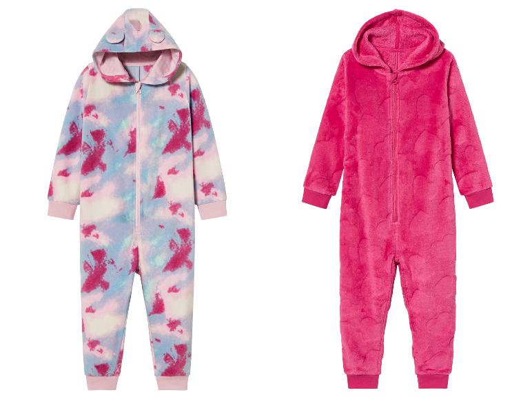 LUPILU® Kinder Plüsch-Overall, mit Bündchen