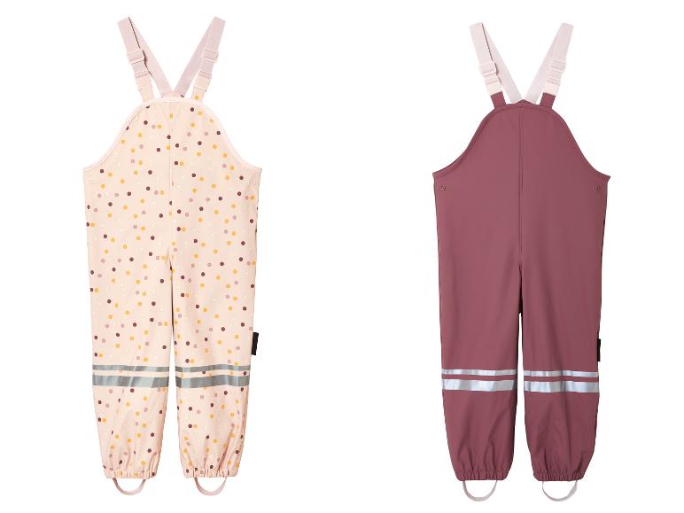 LUPILU® Baby Kleinkinder Matsch- und Buddel-Latzhose, gefüttert
